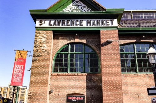 Façade St Lawrence Market à Toronto
