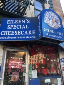 Cheesecake d’Eileen’s Special Cheesecake à New York