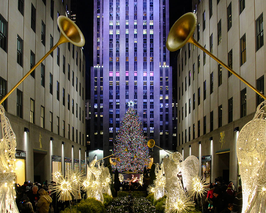 Cérémonie d'illumination du sapin du Rockefeller Center