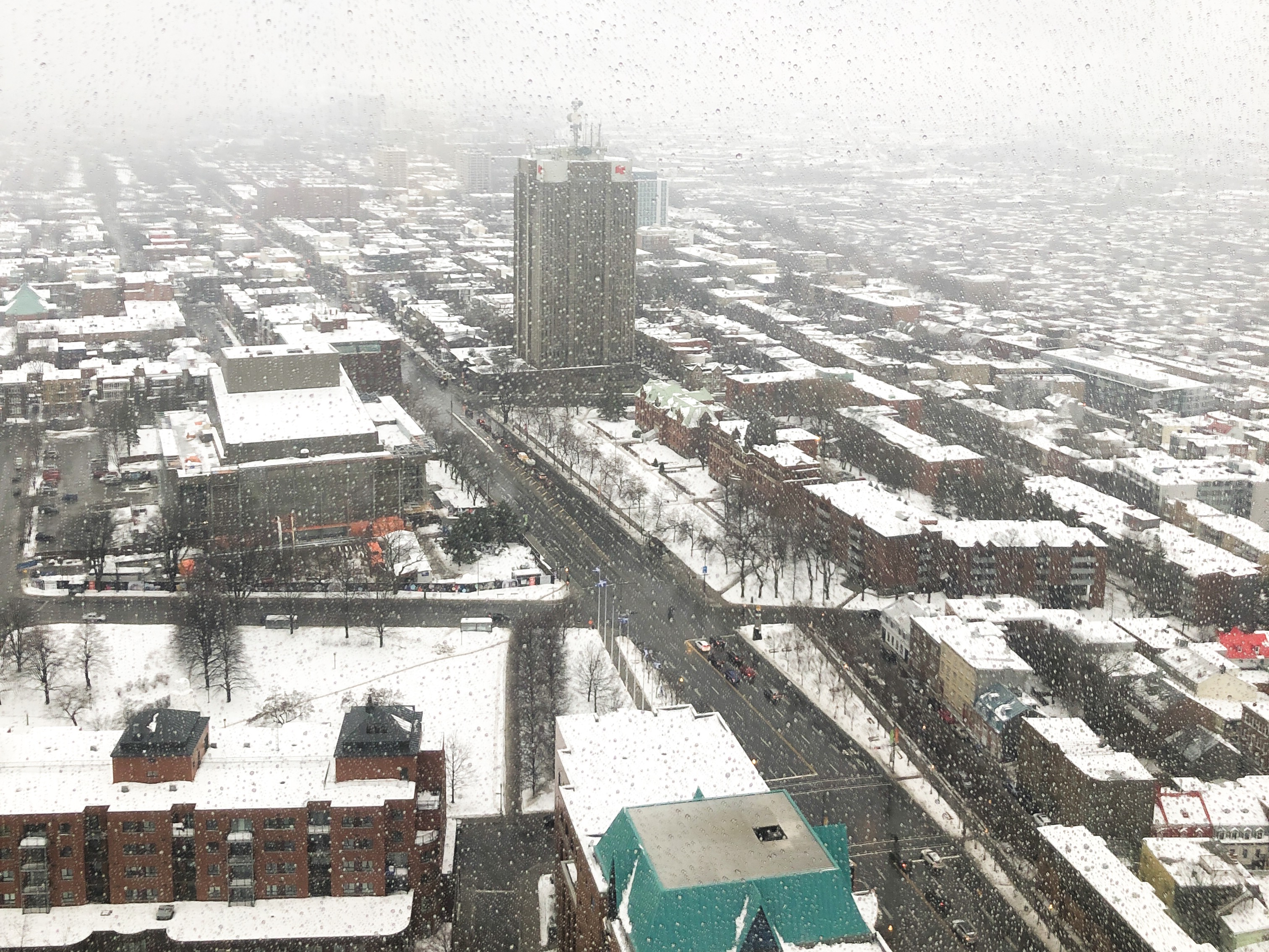 Vue sur Québec depuis l'observatoire de la Capitale