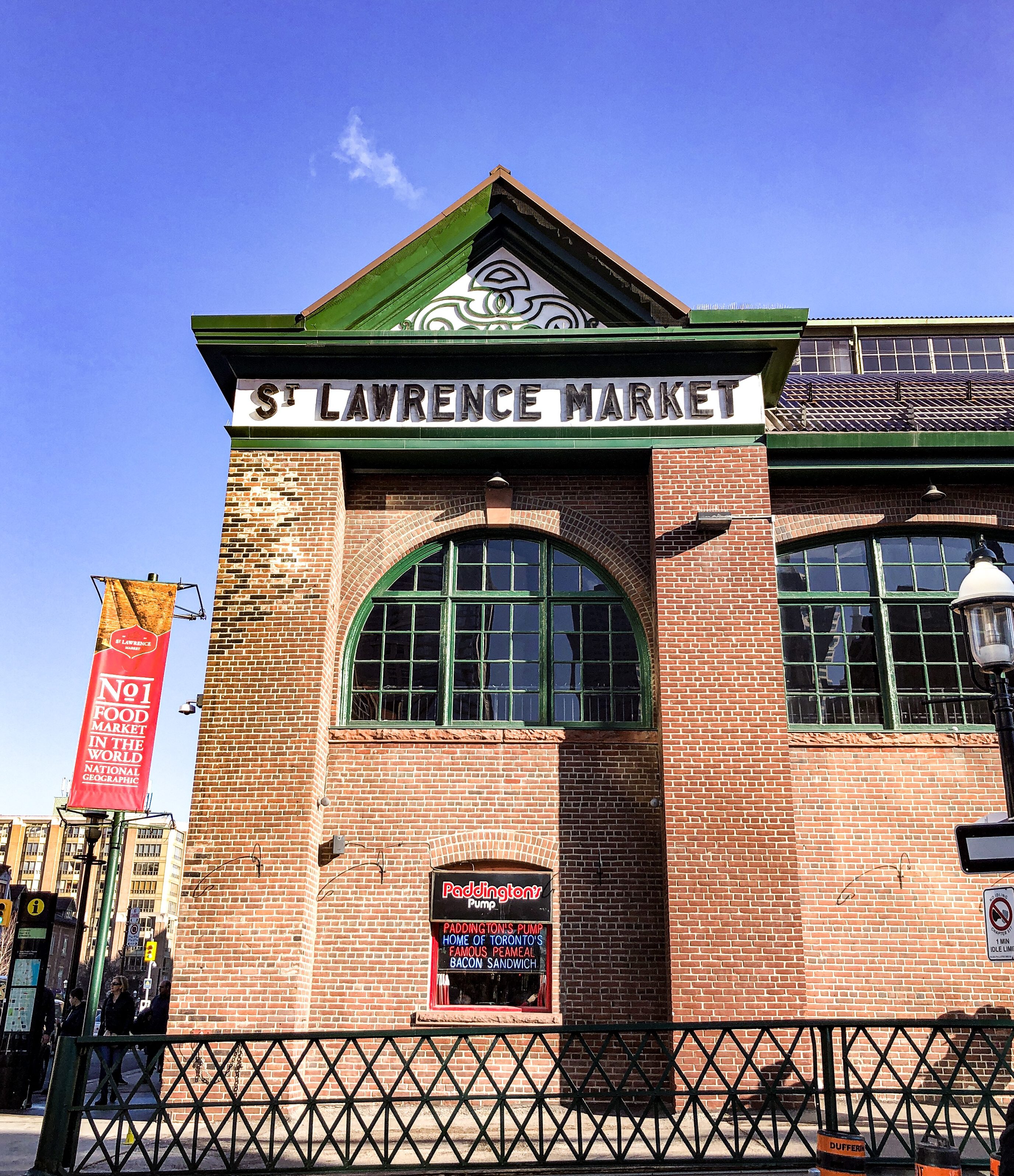 Façade St Lawrence Market à Toronto
